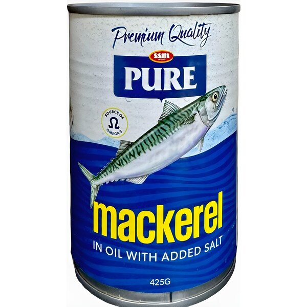 SSM Mackerel In Oil With Added Salt 425g