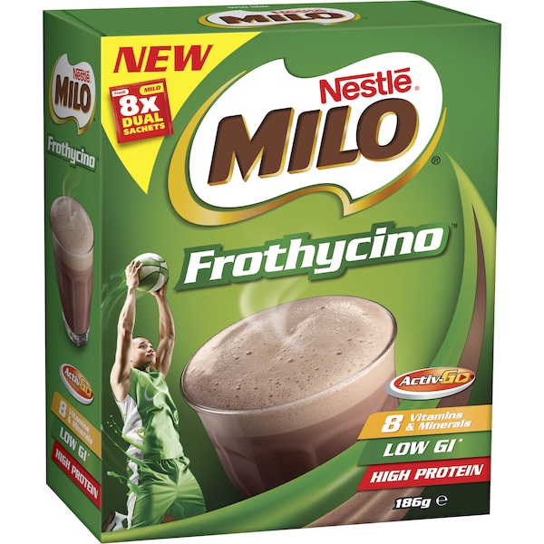Milo Frothycino 8 Pack