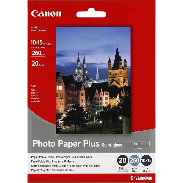 Canon Photo Paper 6X4 260Gsm 20 pack
