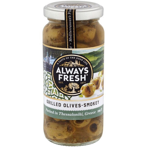 Always Fresh Smokey Olives 220g