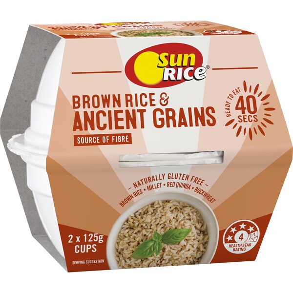 Sunrice Super Grains Gluten Free Active Blend Cup 250g