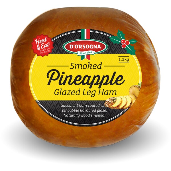 D'Orsogna Pineapple Glazed Leg Ham 1.2kg