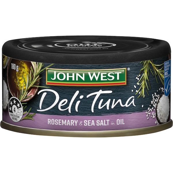 John West Deli Tuna Rosemary & Salt 180g