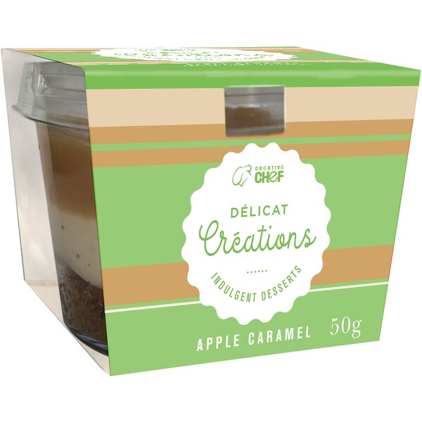 Creative Chef Delicat Creations Apple Caramel Dessert 50g