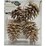 Christmas Woodland Pinecone Copper 4 pack