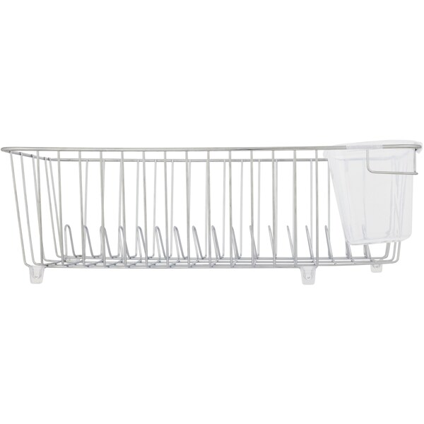 Inspire Chrome Dish Drainer With Cutlery Tray Each