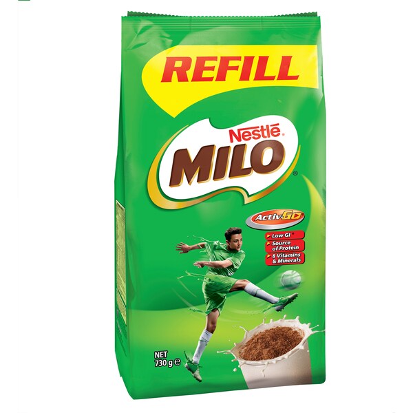 Nestle Milo Choc-Malt Refill 730g