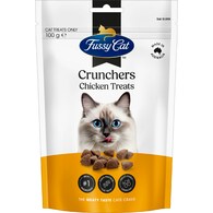 Fussy Cat Grain Free Crunchers Adult Cat Treats Chicken