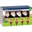 Christmas 36cm 4 Santa Stake Lights Solar each
