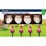 Christmas 36cm 4 Santa Stake Lights Solar each