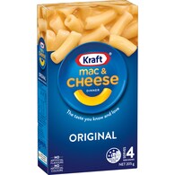 Kraft Mac & Cheese Macaroni Pasta Original Noodles