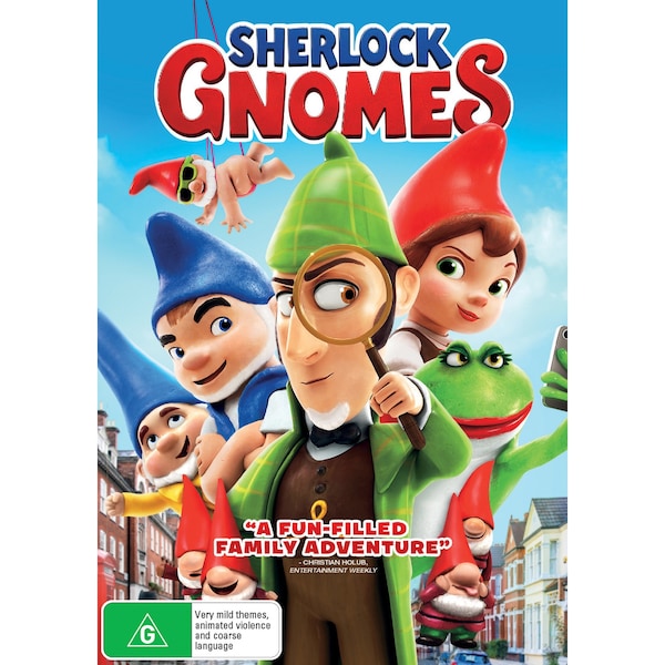 Sherlock Gnomes Dvd Each