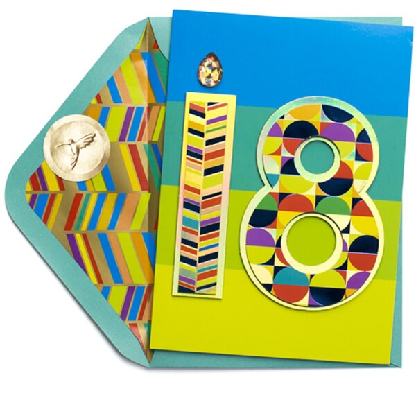 John Sands Happy 18th Birthday Card Each