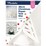 Mirabella 30cm Christmas Paper Tree Star White each