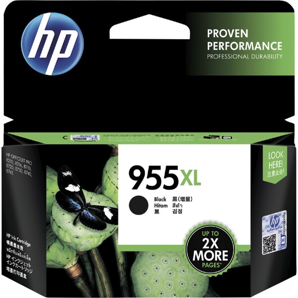 HP 955 Xl Black Ink Cartridge Each