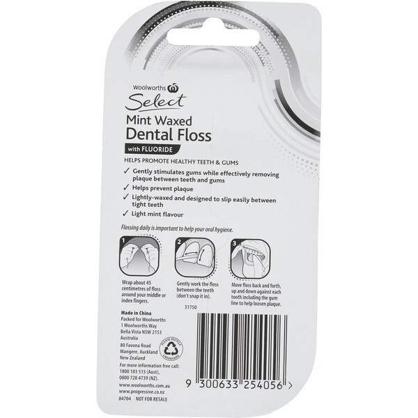 Woolworths Select Dental Floss 100m Each