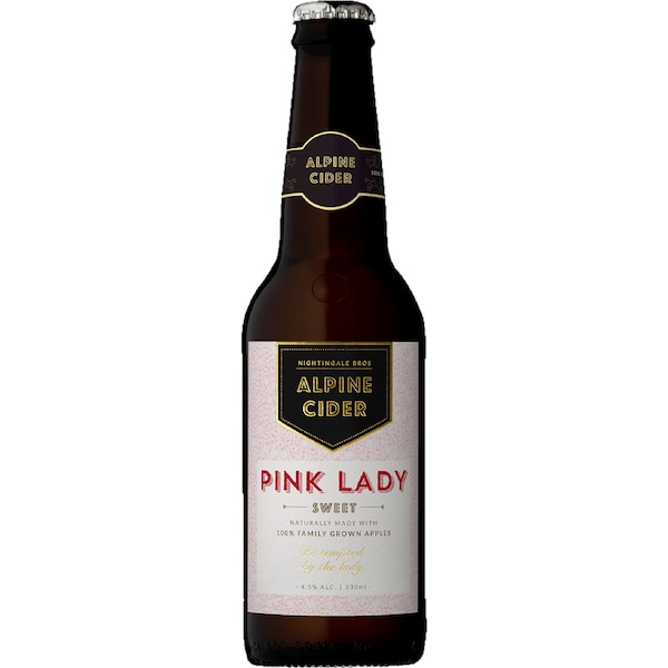 Alpine Cider Pink Lady Sweet Bottle 330ml