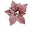 Christmas Celestial Flower Clip On Pink each