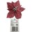 Christmas Celestial Flower Clip On Pink each