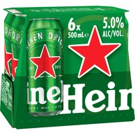 Heineken Lager Cans