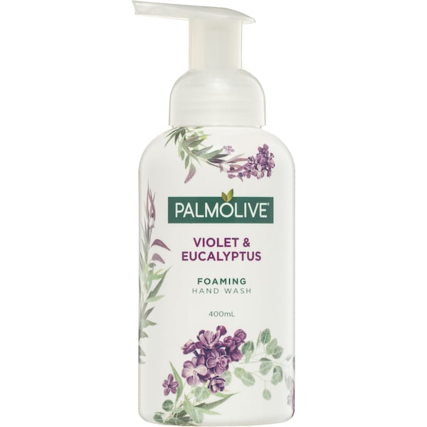 Palmolive Foaming Hand Wash Violet & Eucalyptus Pump 400mL