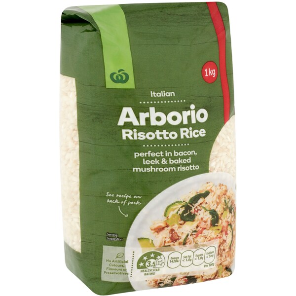 Woolworths Arborio Rice 1kg
