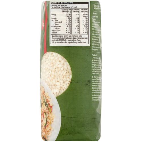 Woolworths Arborio Rice 1kg bunch