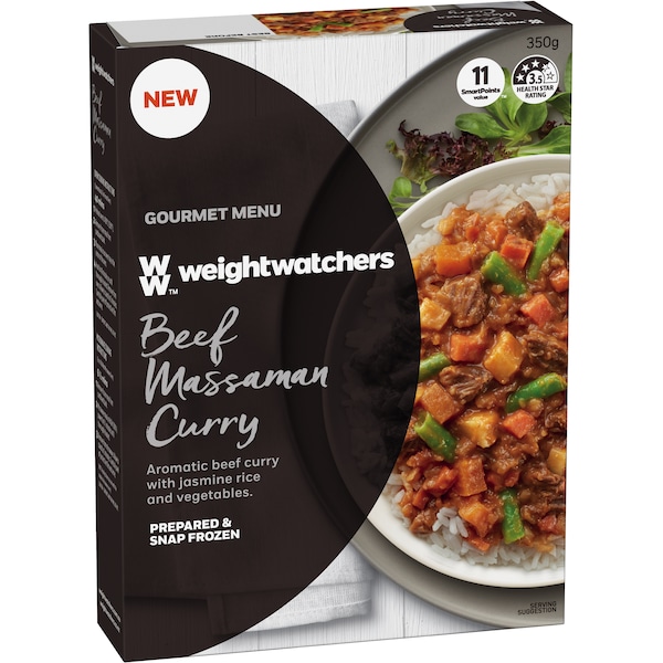 Weight Watchers Gourmet Beef Massaman Curry 350g