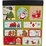 Christmas Foil Present Stickers Traditional 40 pack