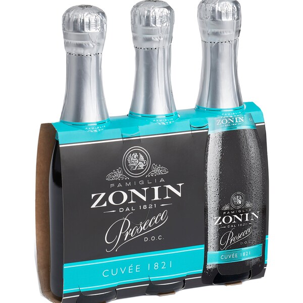Zonin Multipacks Prosecco Piccolo 200mL x 3 pack