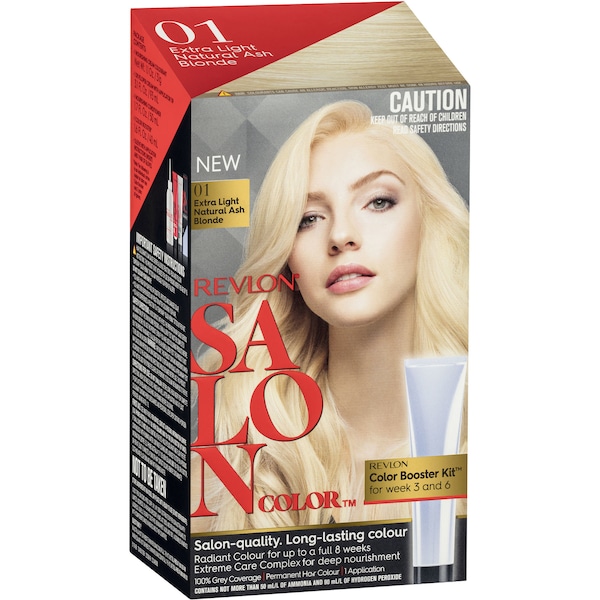 Revlon Salon Color Ash Blonde Extra Light Natural each