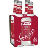 Smirnoff Ice Red Vodka Bottles