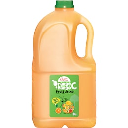 Brownes Brownes Dairy Orange & Mango Fruit Drink 3L
