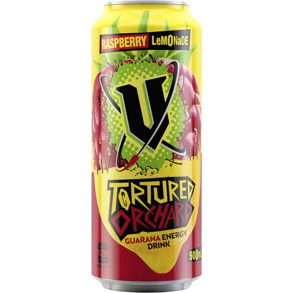 V Energy Tortured Orchard Raspberry Lemonade 500ml