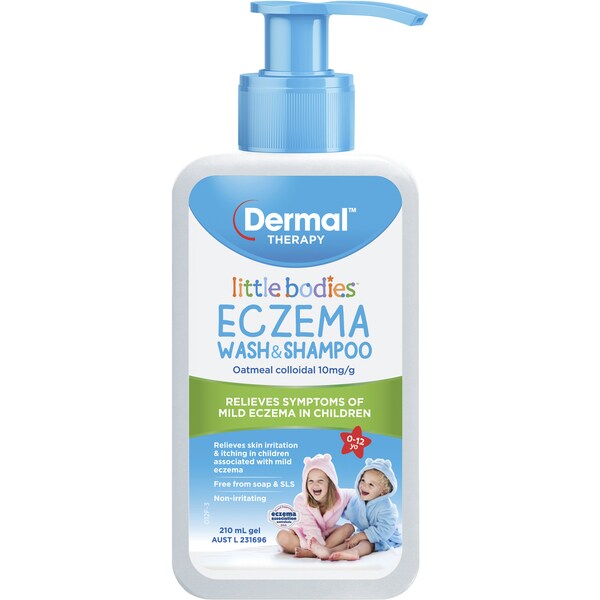 Little Bodies Eczema Relief Wash & Shampoo 210mL