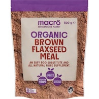 Macro Organic Brown Flaxseed Meal
