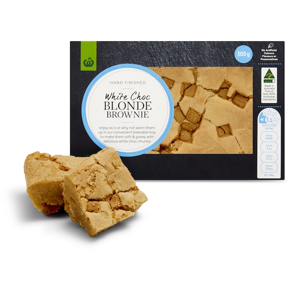 Woolworths White Chocolate Blondie 300g