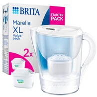 Brita Water Filter Jug Starter Pack Marella XL 3.5L With 2 Filters