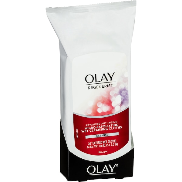 Olay Regenerist Avanced Anti-Aging Micro-Exfoliating Facial Wipes 30 pack