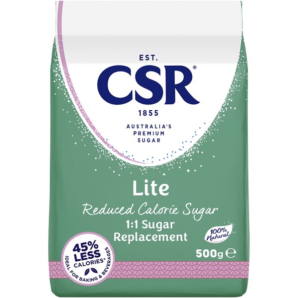 CSR Lite Reduced Calorie Sugar 500g
