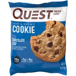 Quest Protein Cookie Chocolate Chip Flavour 59g – Woolworths