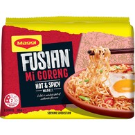 Maggi Fusian Mi Goreng Hot & Spicy Flavour Instant Noodles