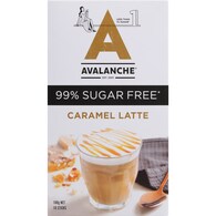 Avalanche 99% Sugar Free Caramel Latte