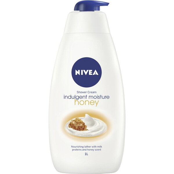 Nivea Indulgent Honey Shower Gel & Body Wash 1L