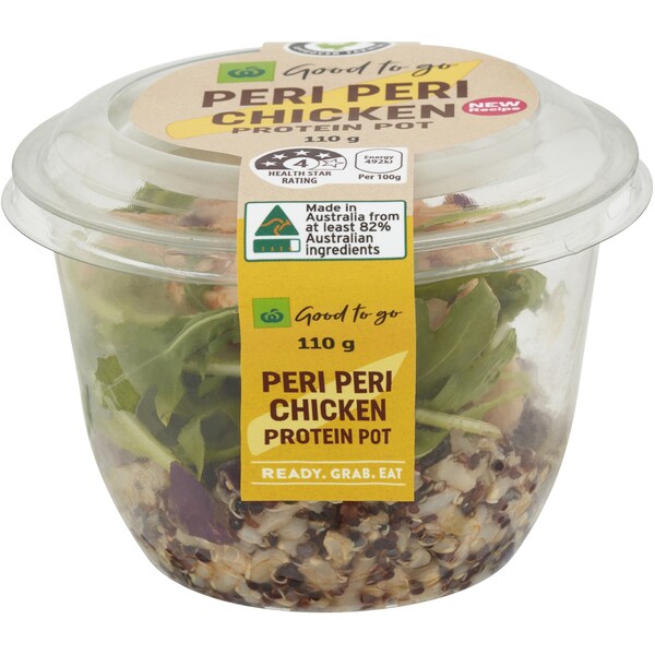 Woolworths Good To Go Peri Peri Chicken Pot 110g