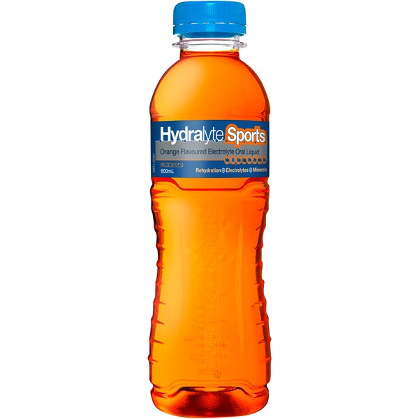 Hydralyte Sports Ready To Drink Orange 600mL