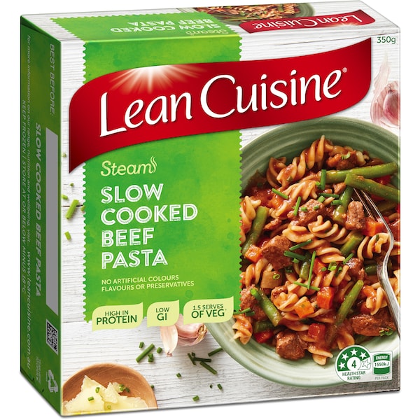 Lean Cuisine Steam Slow Cooked Beef With Tomato & Red Wine 350g