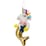 Christmas Fairytale Unicorn Mermaid Gold each
