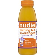 Nudie Nothing But Oranges Juice With Pulp