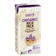 Macro Organic Rice Long Life Milk